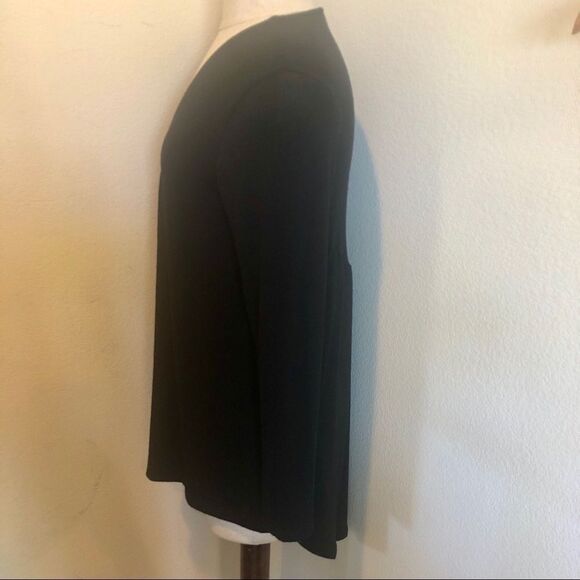 Painted threads long black cardigan XS - Picture 3 of 8